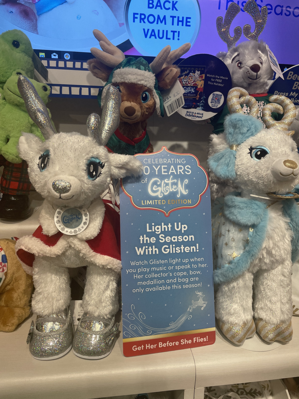 Sale fromBuild-A-Bear Workshop: Light up the Season with Glisten!