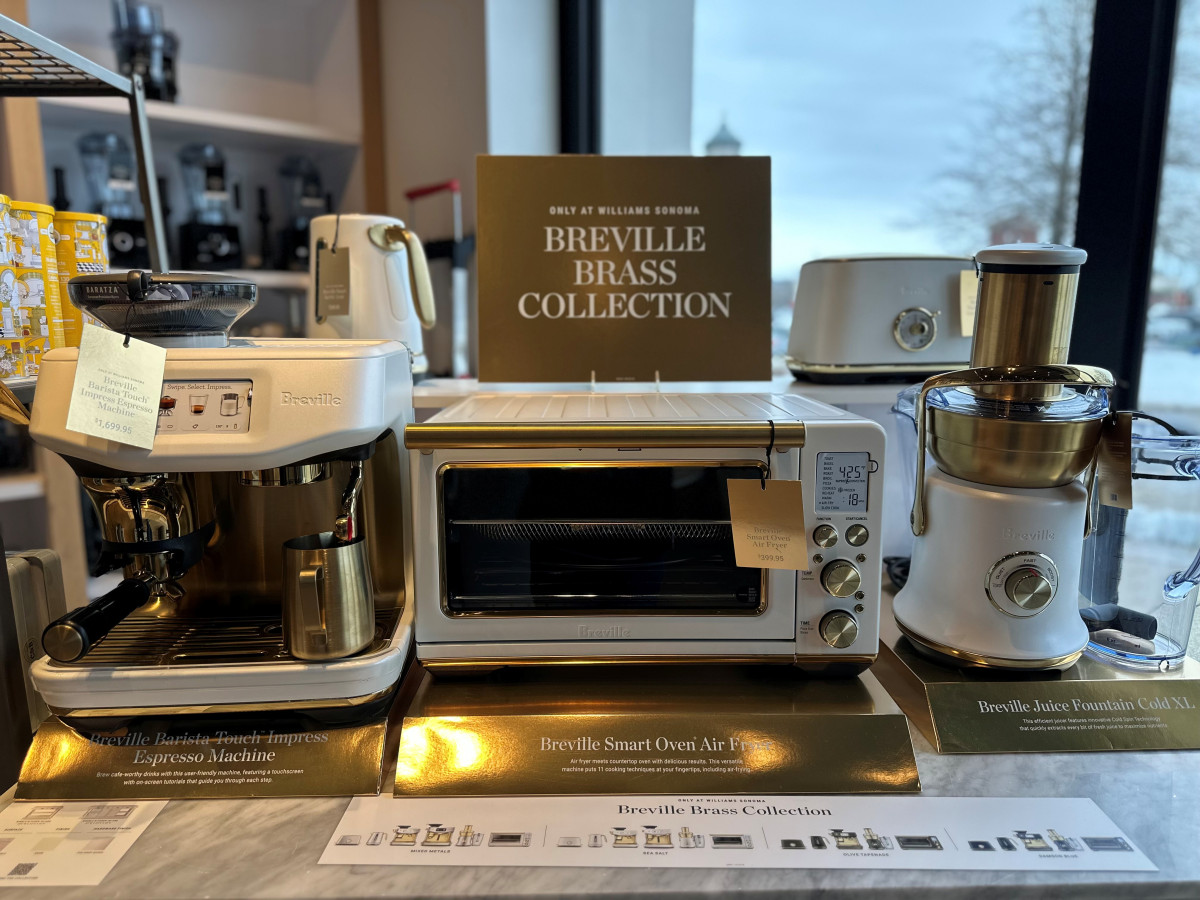 Sale fromWilliams Sonoma: Breville Brass