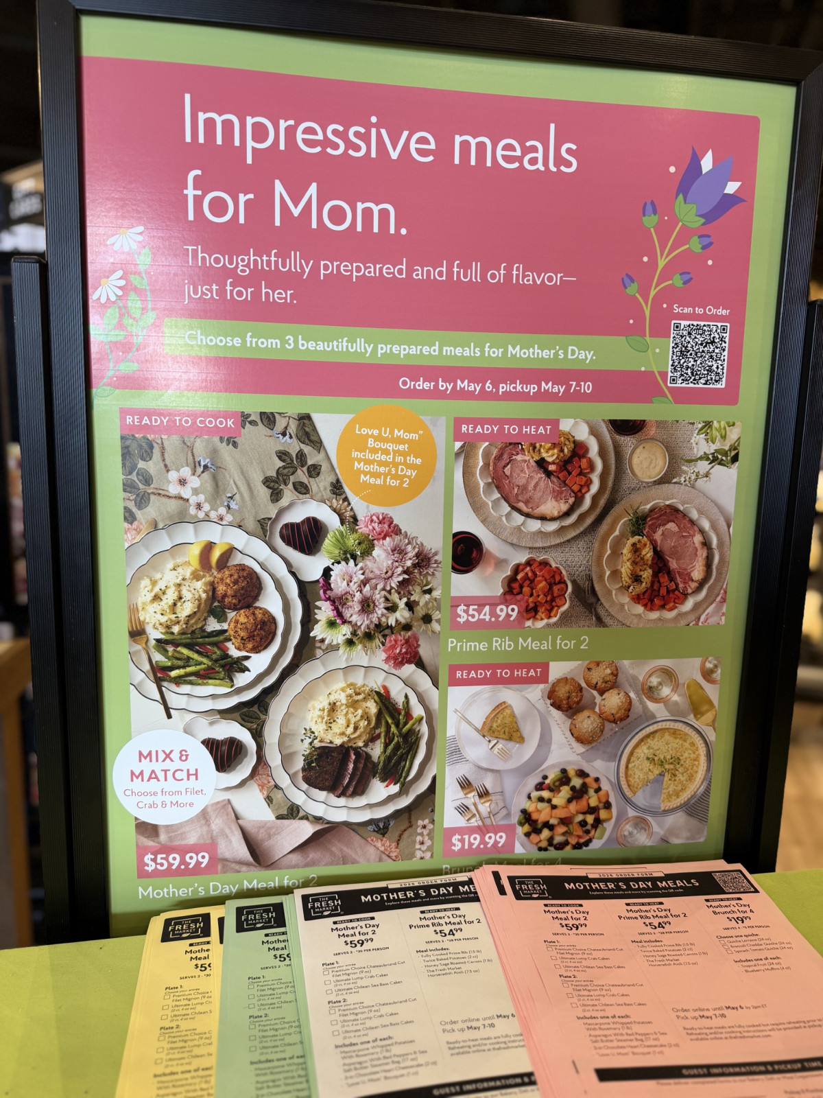 Sale fromThe Fresh Market: Meals for Mom
