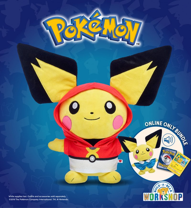 Pokémon Trainers! The Adorable Electric-Type Pichu Has Arriv