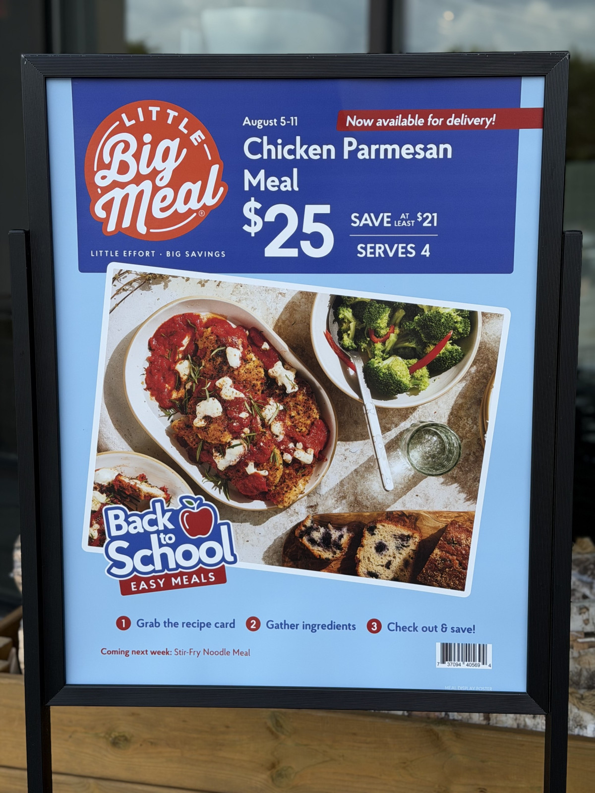 Sale fromThe Fresh Market: Back to School Meal Deal