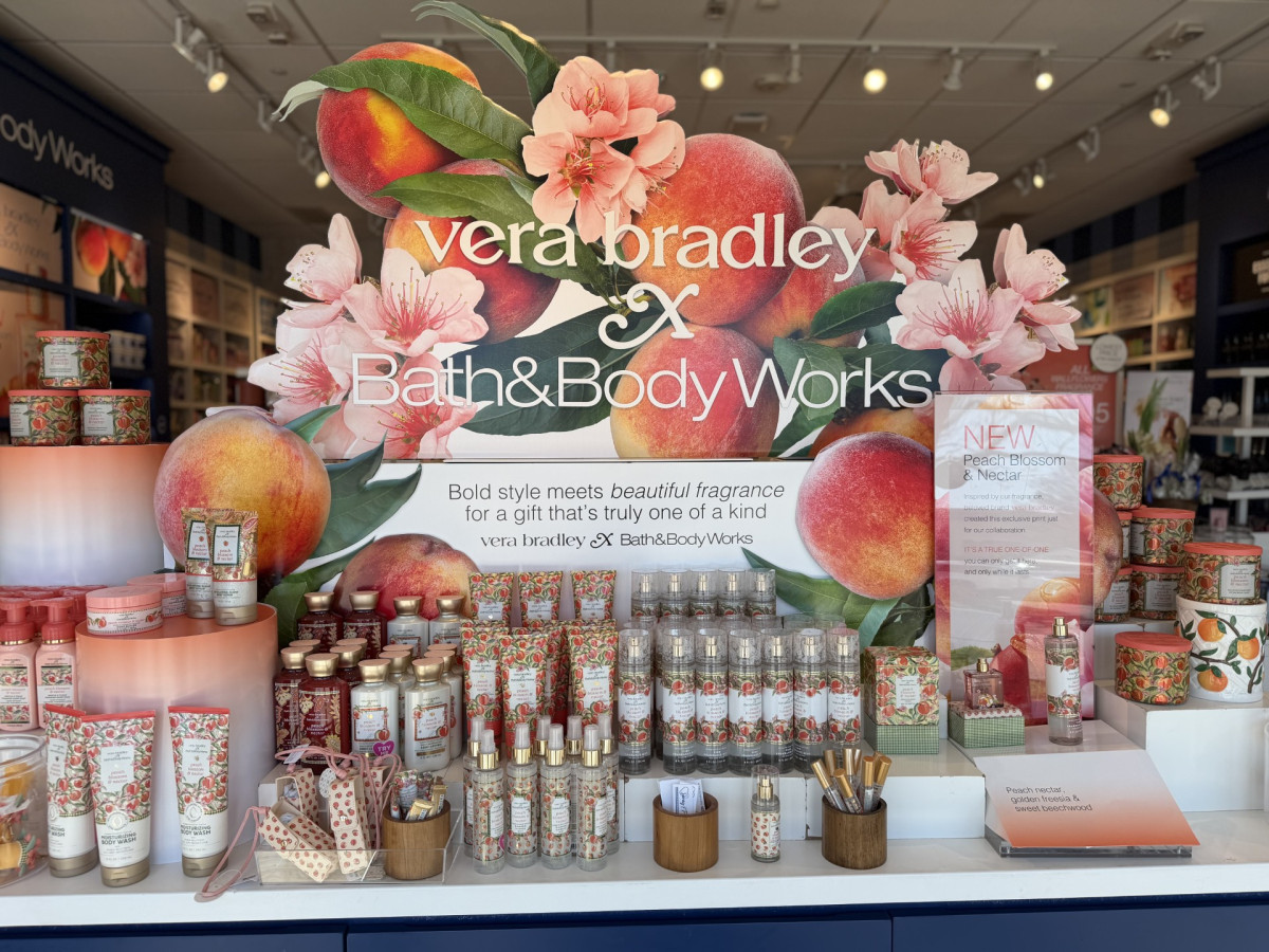 Sale fromBath & Body Works: Vera Bradley  x  Bath & Body Works!