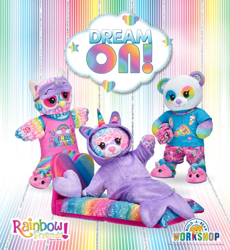 Dream On with NEW Rainbow Friends at Build-A-Bear Workshop!®