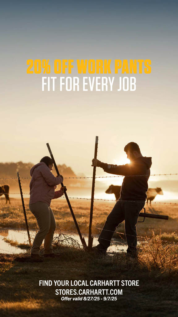 Sale fromCarhartt: 20% Off Work Pants for Every Job
