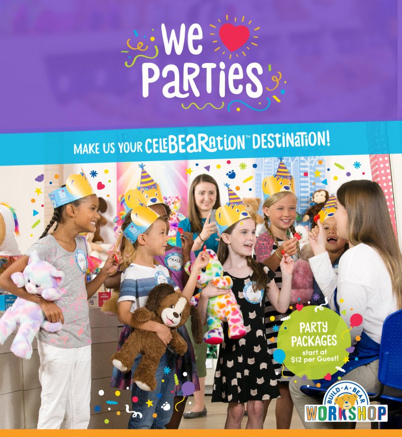 Make Build-A-Bear Workshop® Your CeleBEARation Destination!