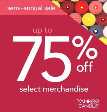 Yankee Candle’s Semi Annual Sale