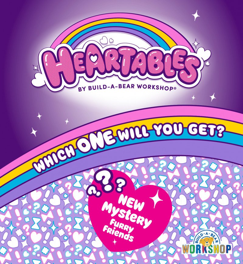 NEW Mystery Furry Friends Are at Build-A-Bear Workshop!® Whi