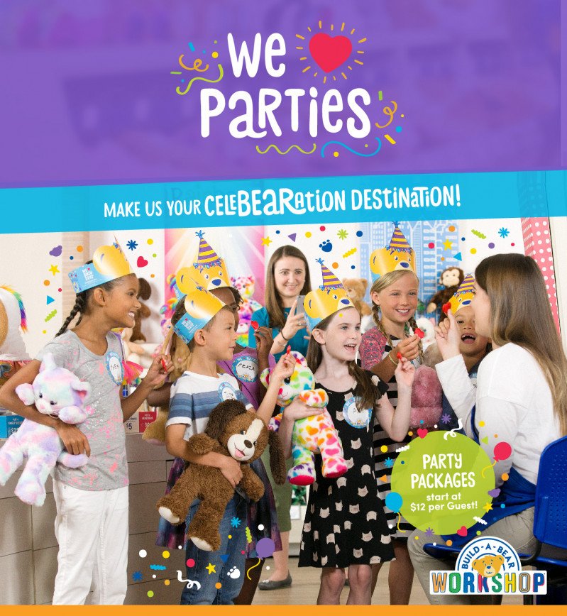 Make Build-A-Bear Workshop Your CeleBEARation Destination!