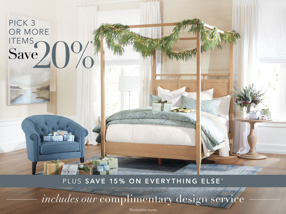 Sale fromEthan Allen: STOCK UP & SAVE