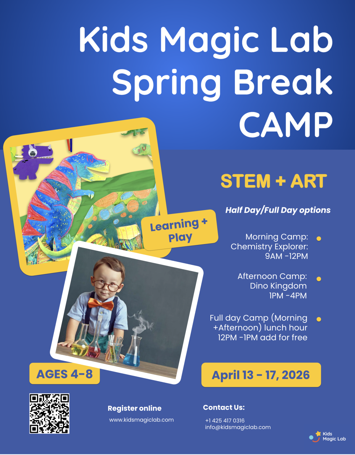 Sale fromKids Magic Lab: Spring Break Camp