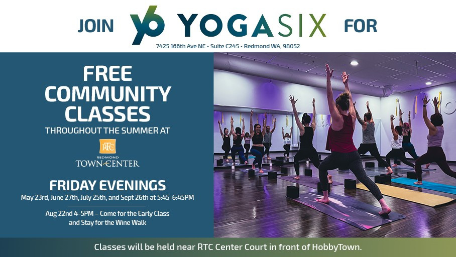 Free Community Classes with YogaSix
