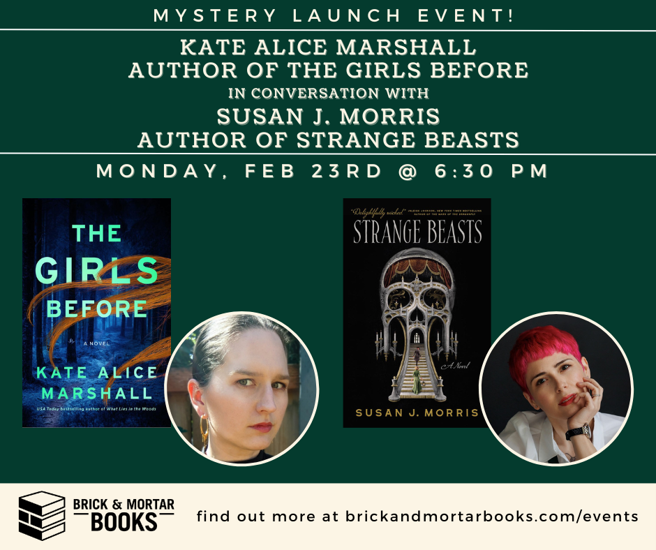 Sale fromBrick & Mortar Books: Kate Alice Marshall and Susan Morris