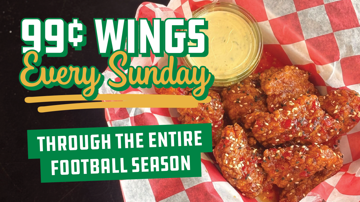 Sale fromFlatstick Pub: Super Bowl Sunday: 99 Cent Wings
