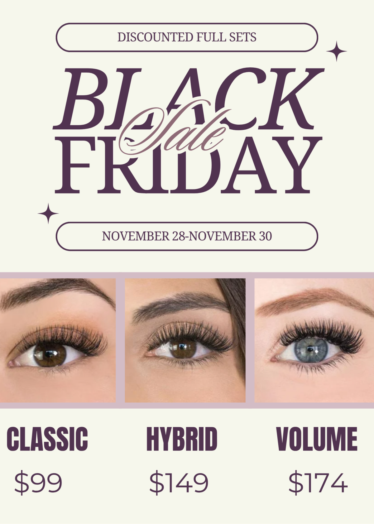 Sale fromThe Lash Lounge: Black Friday Special