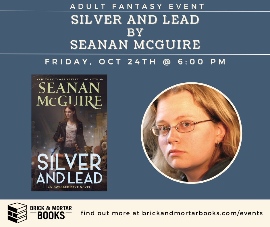 Sale fromBrick & Mortar Books: Seanan McGuire