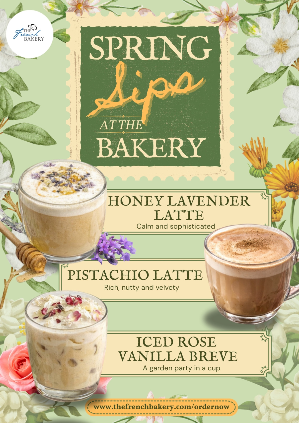 Sale fromThe French Bakery: 🌸 Spring Sips at the Bakery 🌸