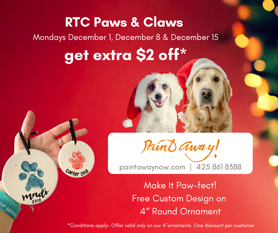 Sale fromPaint Away!: RTC Paws & Claws