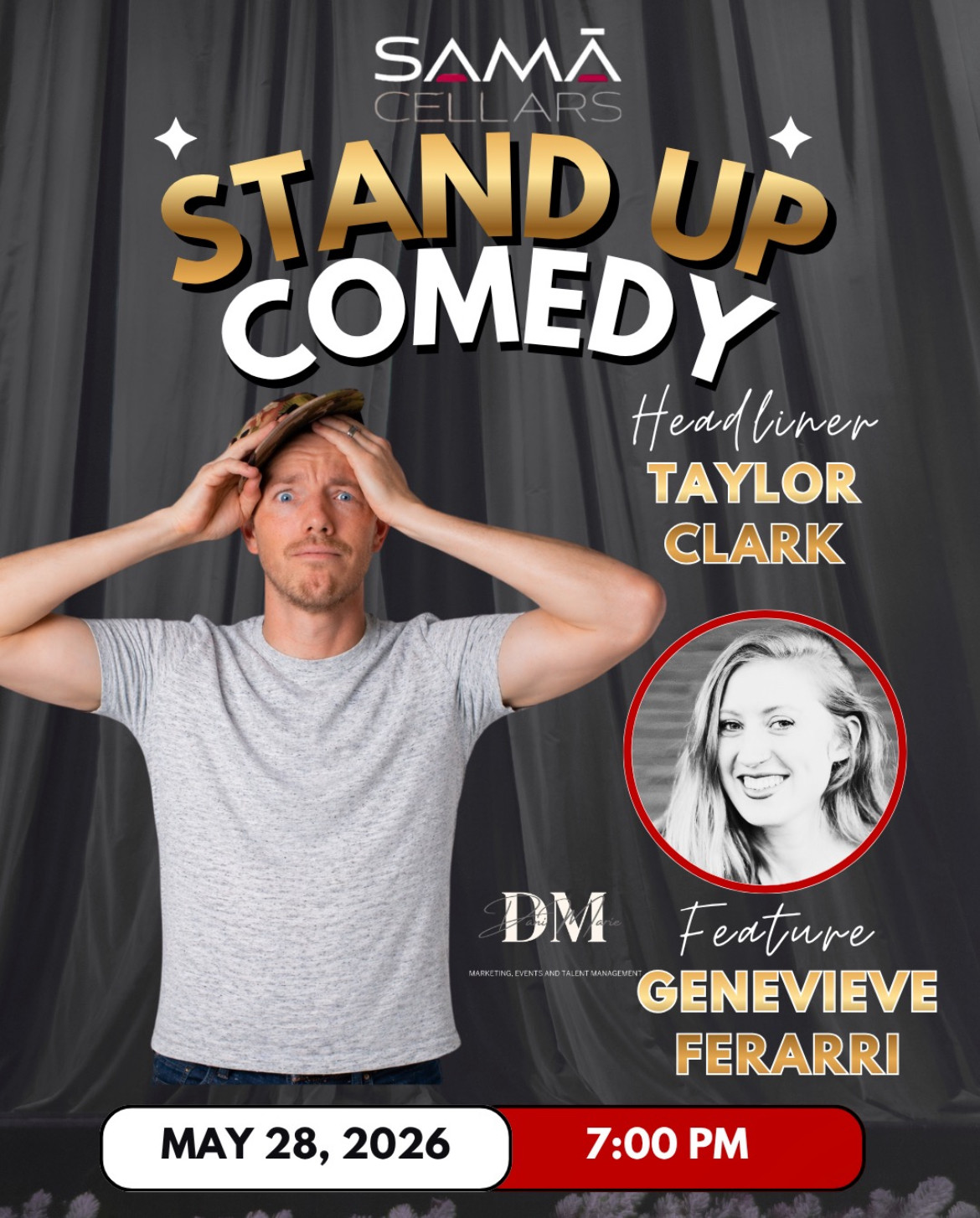 Sale fromSAMA CELLARS: Taylor Clark featuring Genevieve Ferarri