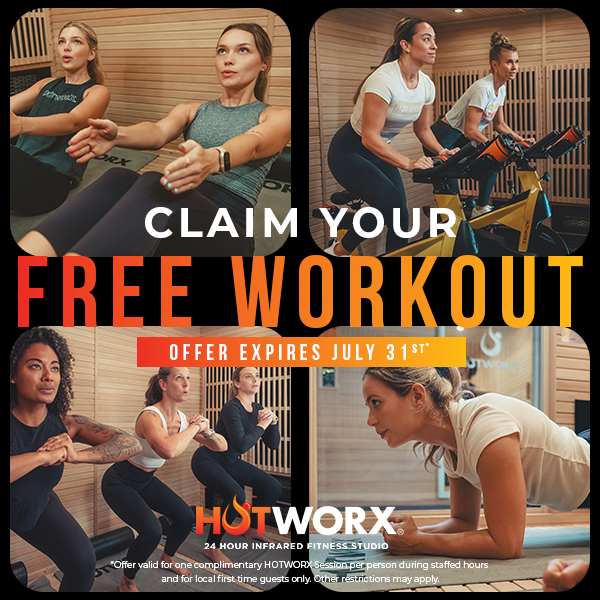 Sale fromHOTWORX Redmond: 🔥 FREE Infrared Sauna Workout! 🔥