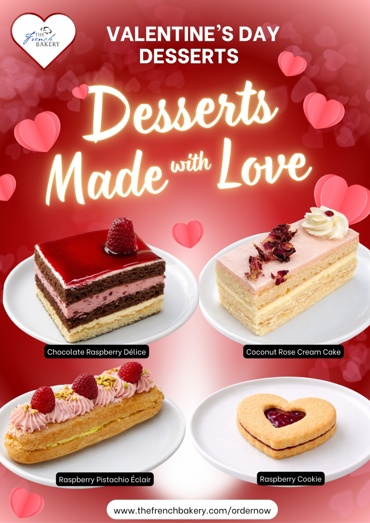 Sale fromThe French Bakery: 💖 Valentine’s Day Dessert Collection 💖