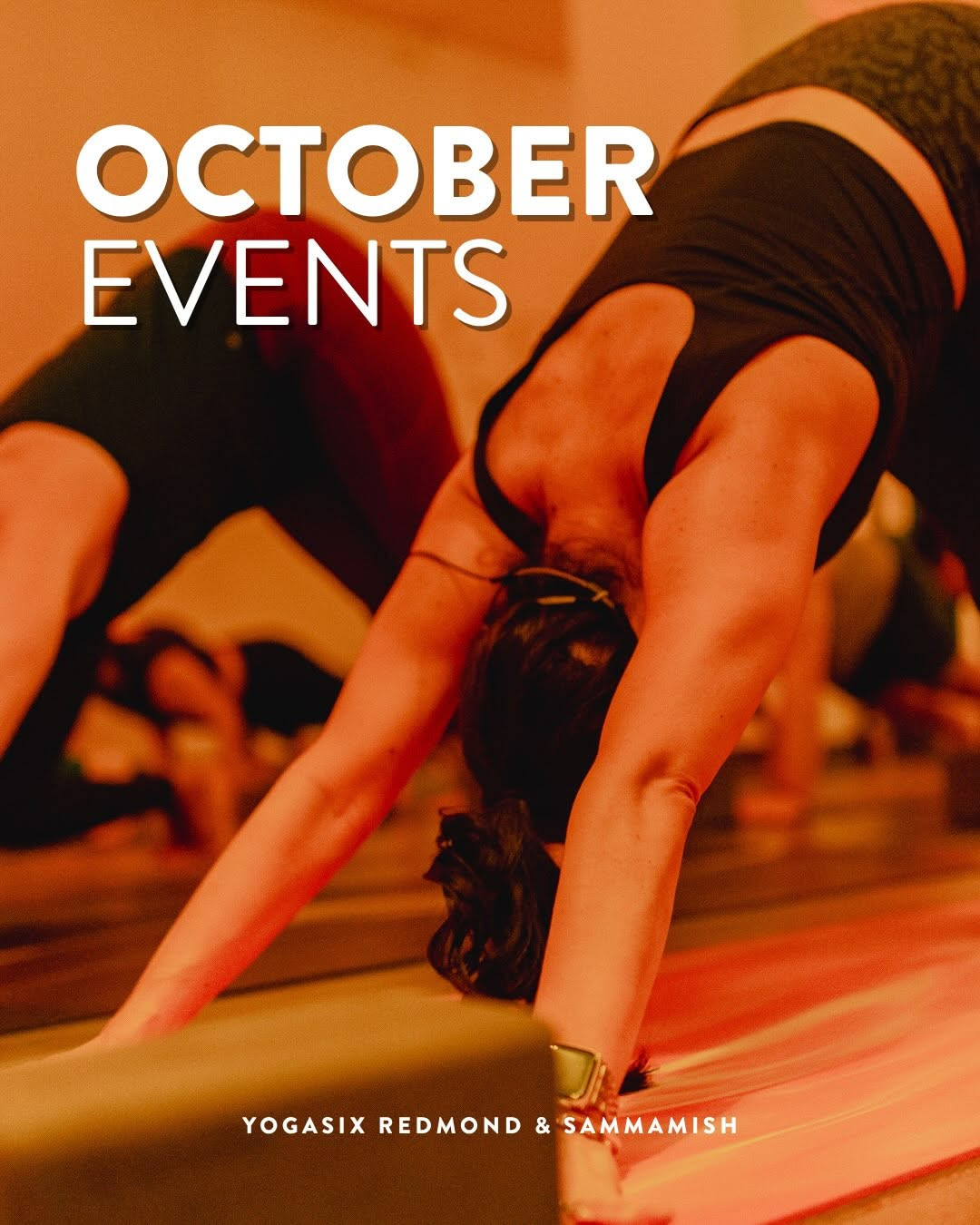 Sale from YogaSix: October Events