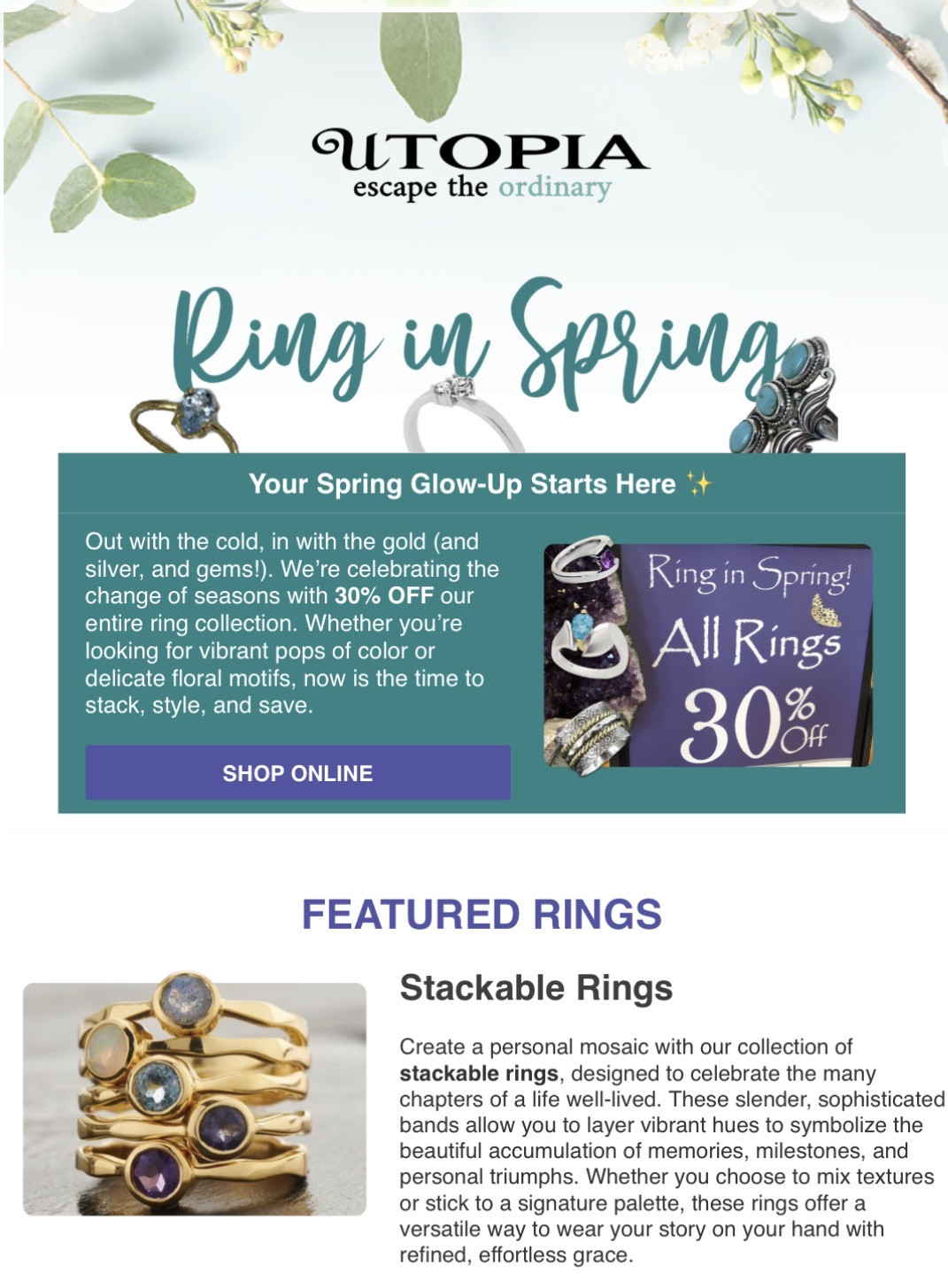 Sale fromUtopia: Ring in Spring💎