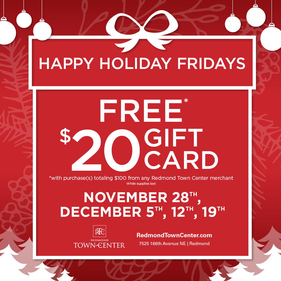 Happy Holiday Fridays at RTC!