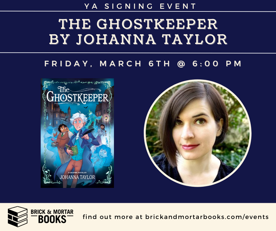 Sale fromBrick & Mortar Books: Johanna Taylor signing event