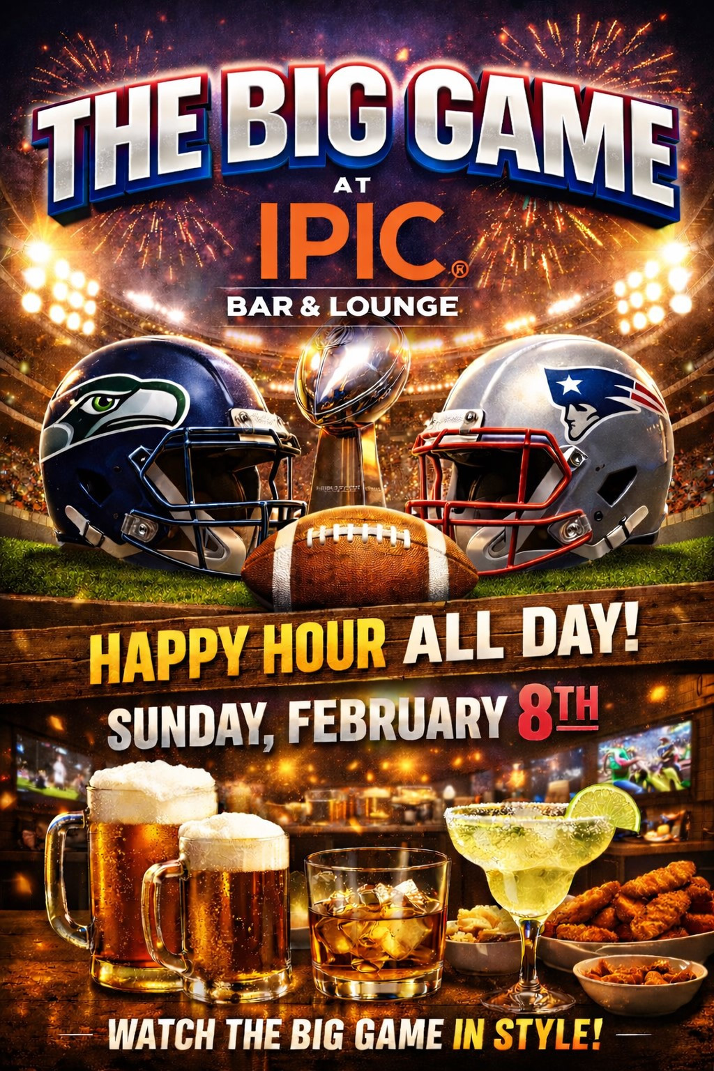 Sale fromIPIC Theaters: Come Watch the Game!