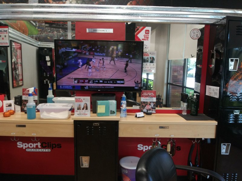 Sport Clips at the Natomas location is happy to say, WE'RE O