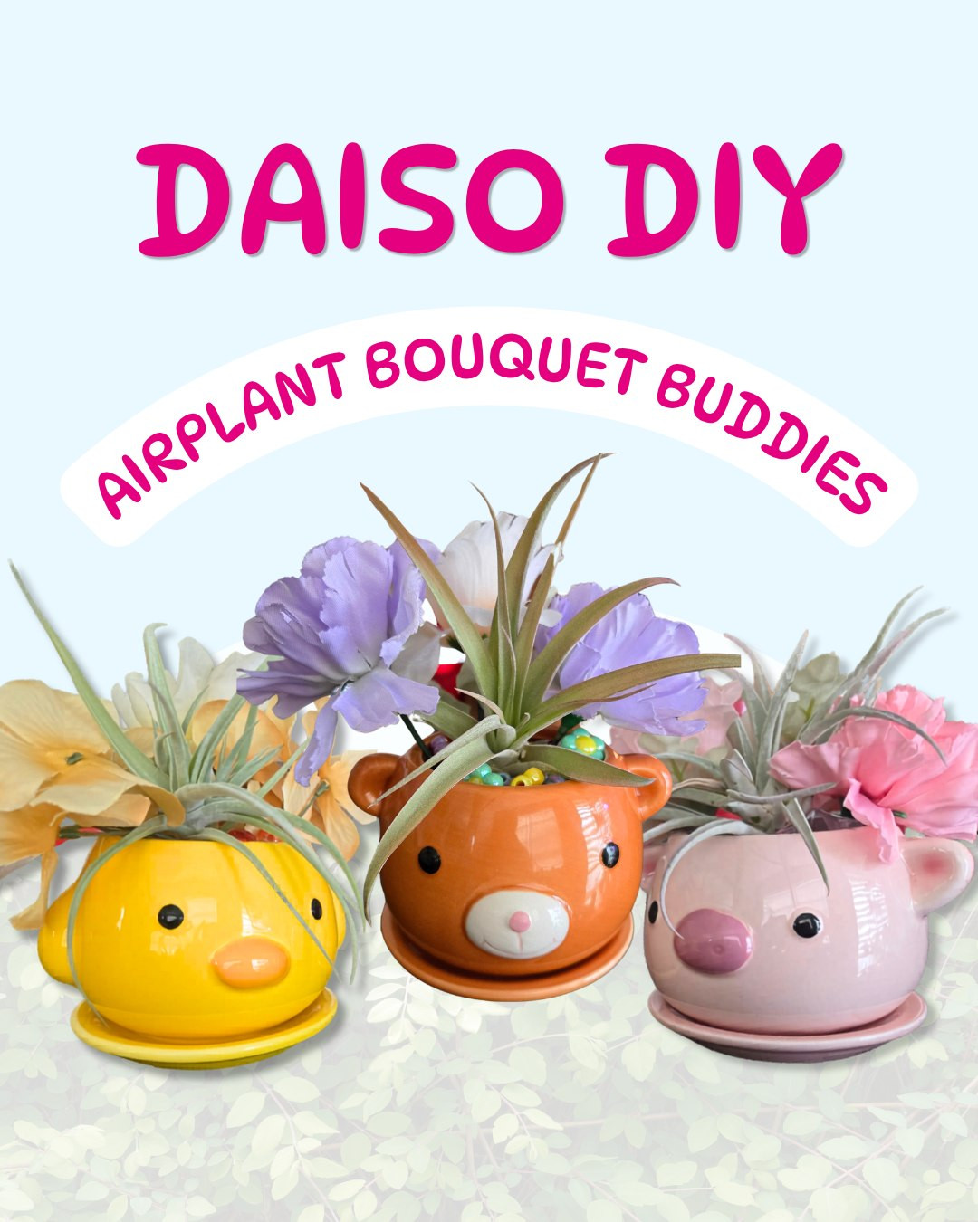 Sale fromDaiso Japan: Airplant Buddies