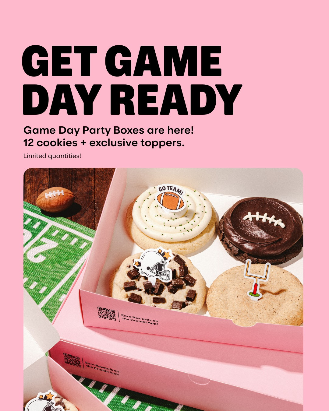 Sale fromCrumbl Cookies: Get Game Ready