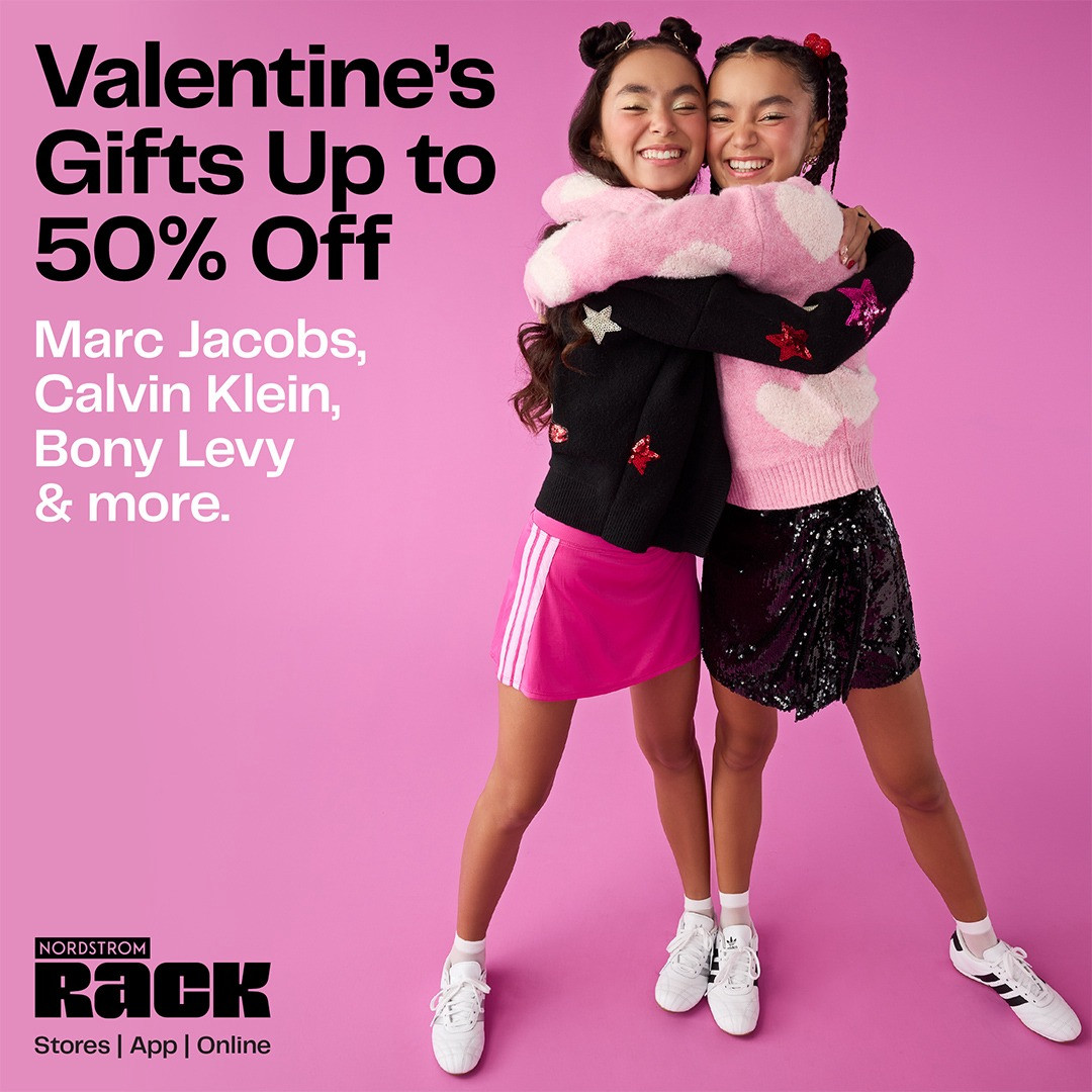 Sale fromNordstrom Rack: LOVE'S A BIG DEAL