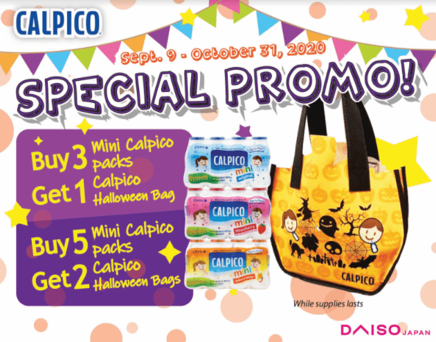 Mini Calpico Drinks Halloween Special Promotion!