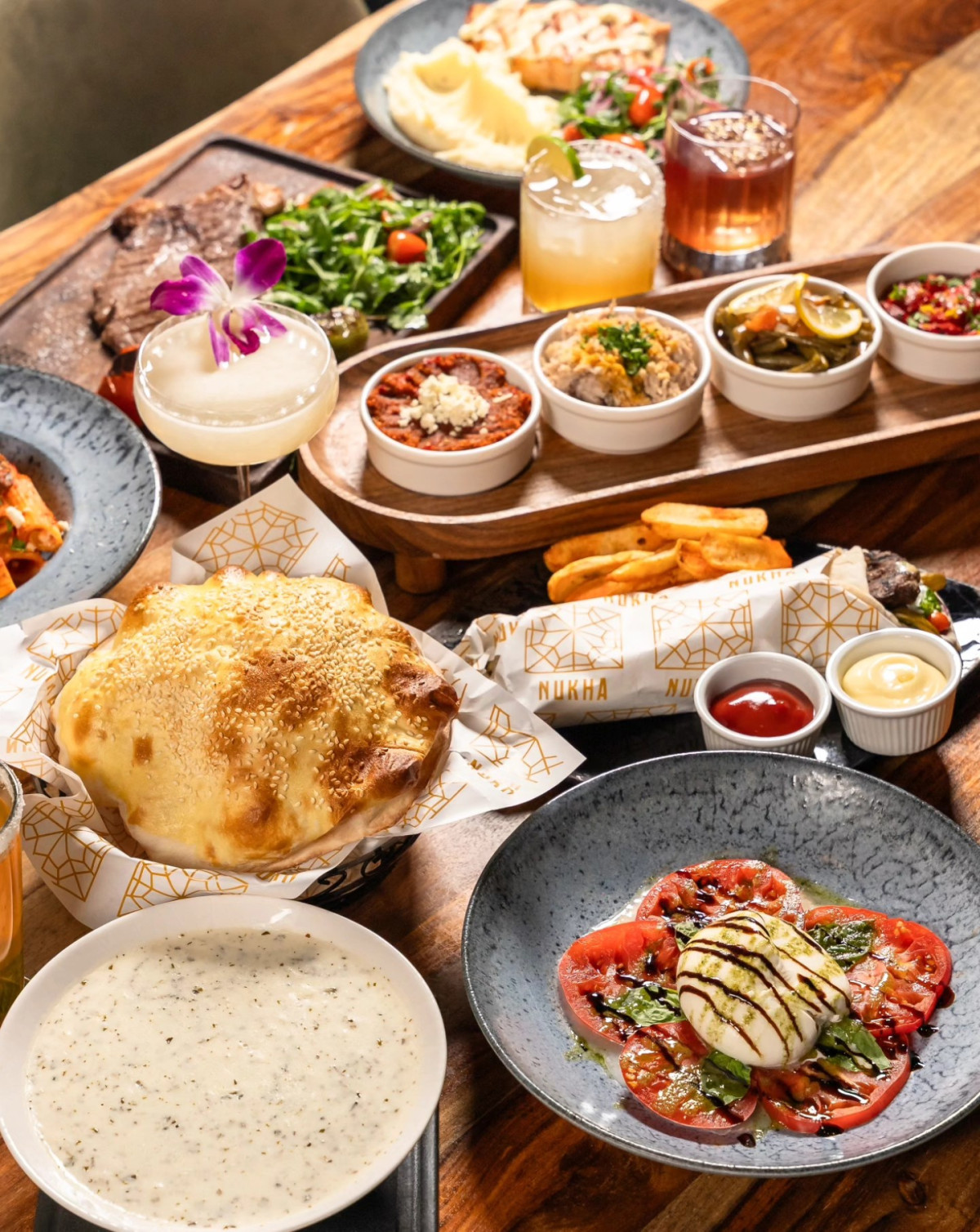 Sale fromNUKHA Restaurant & Hookah Lounge: Excellent Food