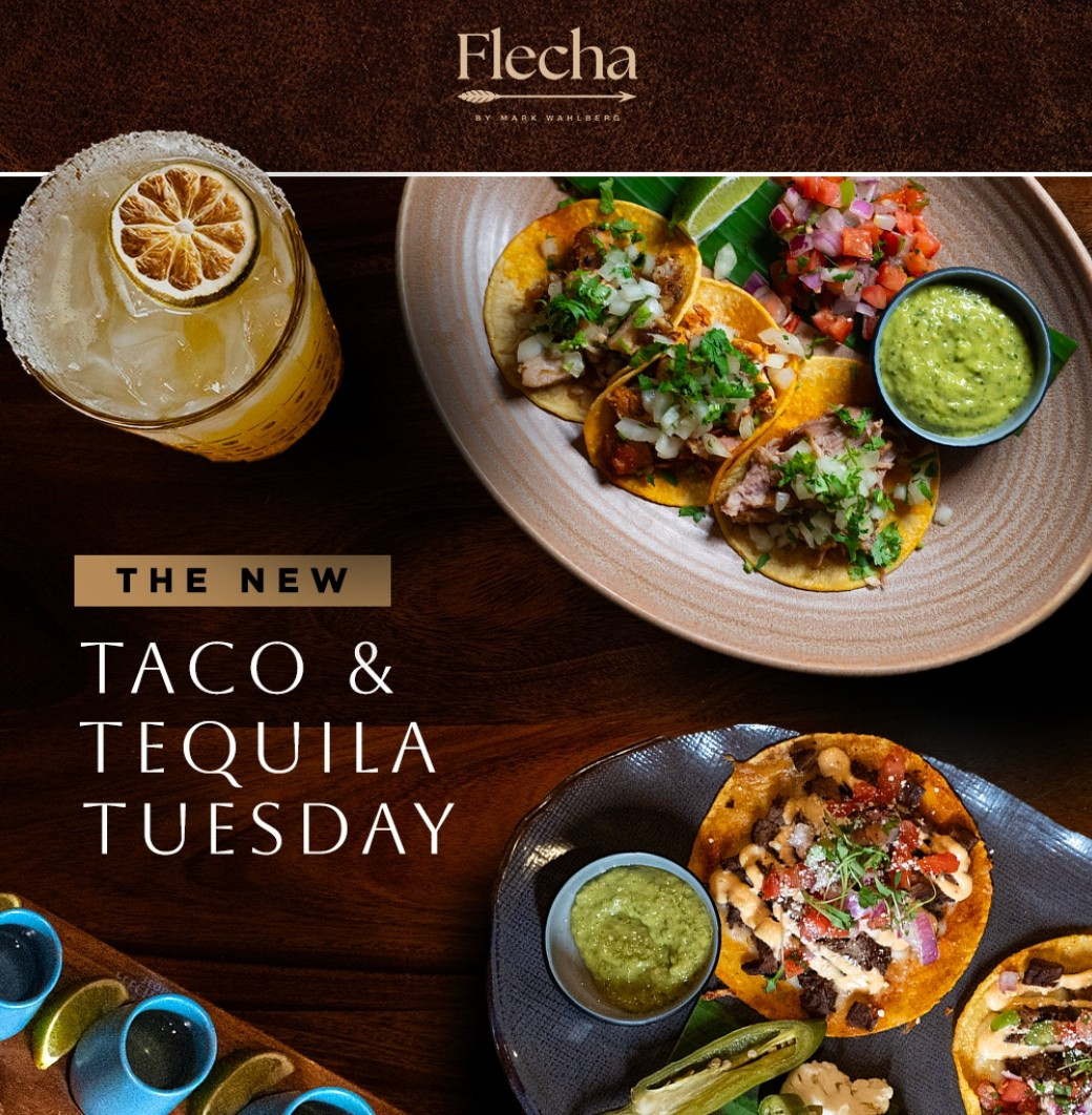 Sale fromFlecha by Mark Wahlberg: Tacos & Tequila