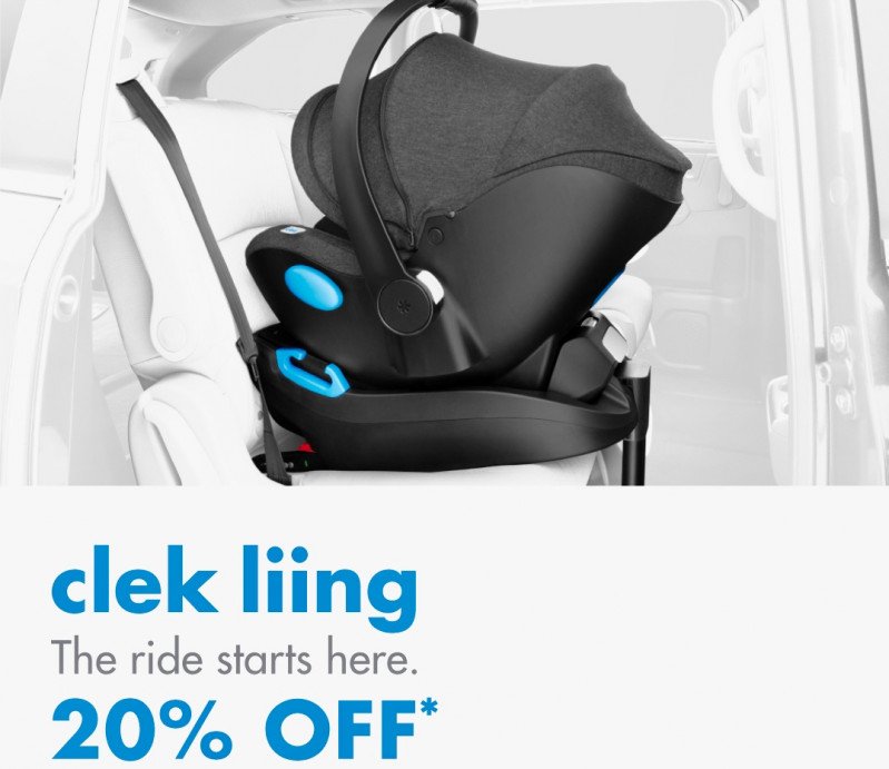 Clek Liing Car Seat Sale