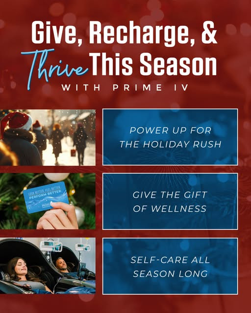 Sale fromPrime IV Hydration & Wellness: Recharge this Season