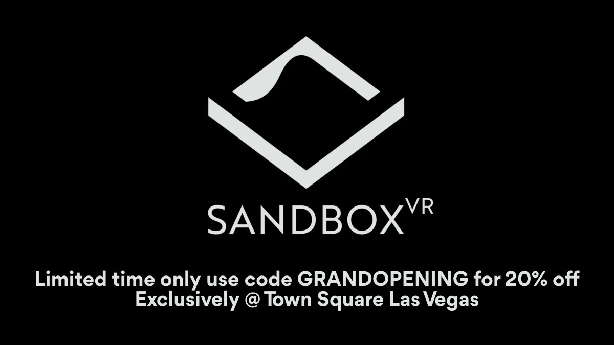 Sale fromSandbox VR: Grand Opening Promotion