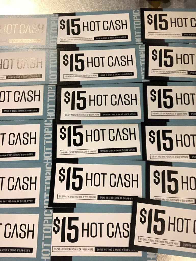 It's Hot Cash Time!