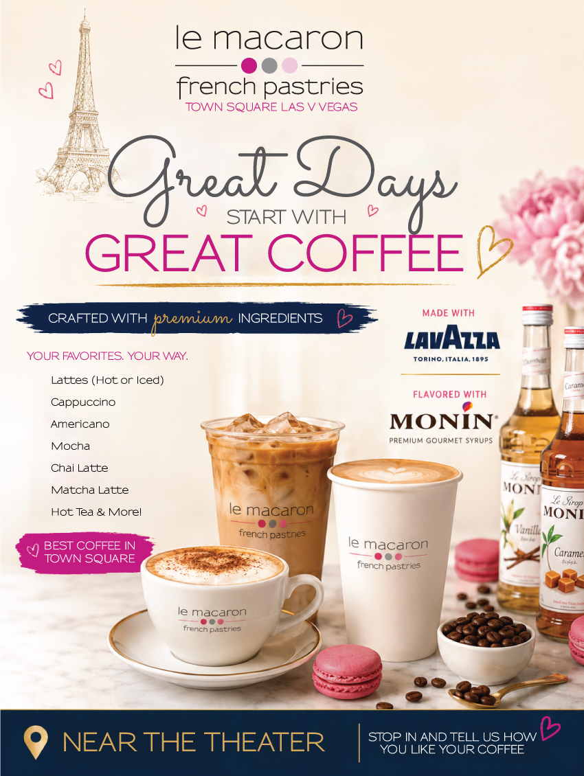 Sale fromLe Macaron French Pastries & Lavazza Coffee: Just Great Coffee
