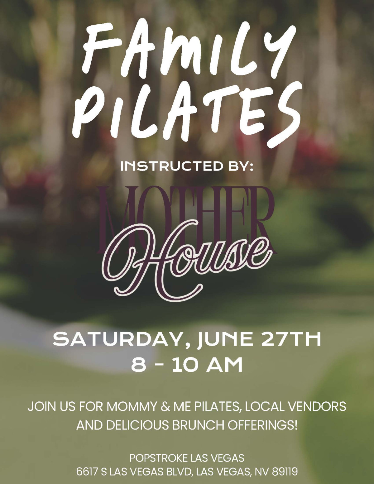 Mommy & Me Pilates