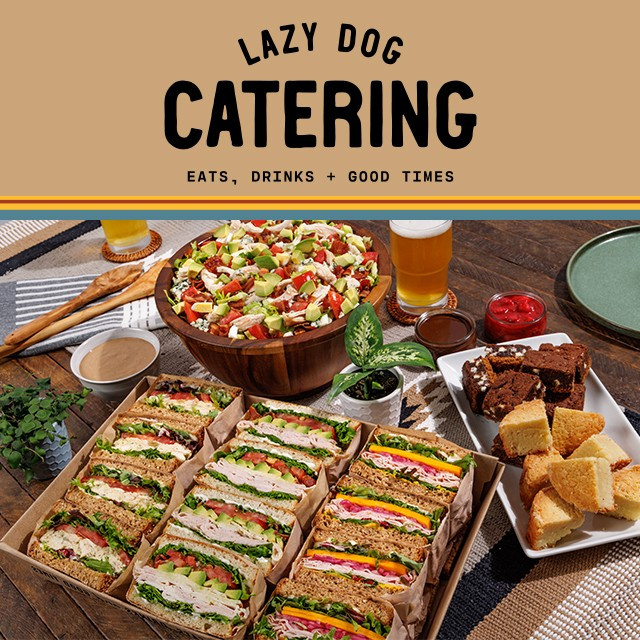 Sale fromLazy Dog Restaurant & Bar: Lazy Dog Catering