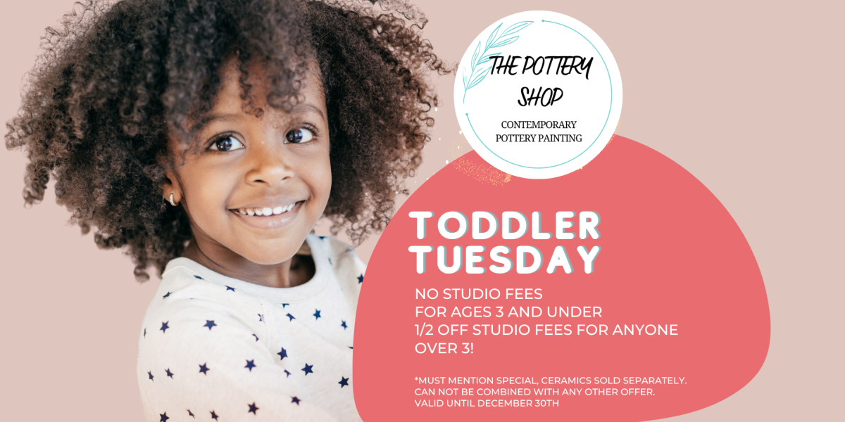 Sale fromThe Pottery Shop: Toddler Tuesdays!