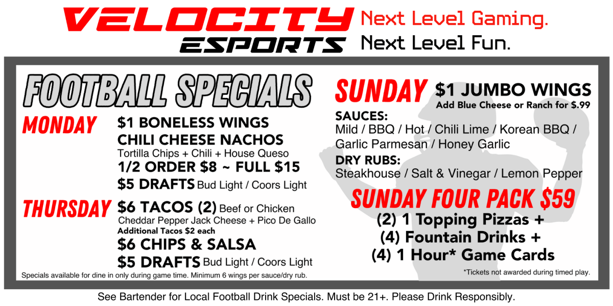 Sale fromVelocity Esports: Football Specials