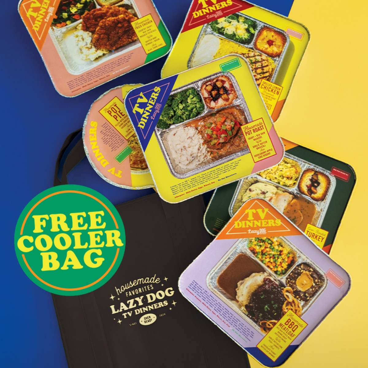 Sale fromLazy Dog Restaurant & Bar: TV Dinner Day
