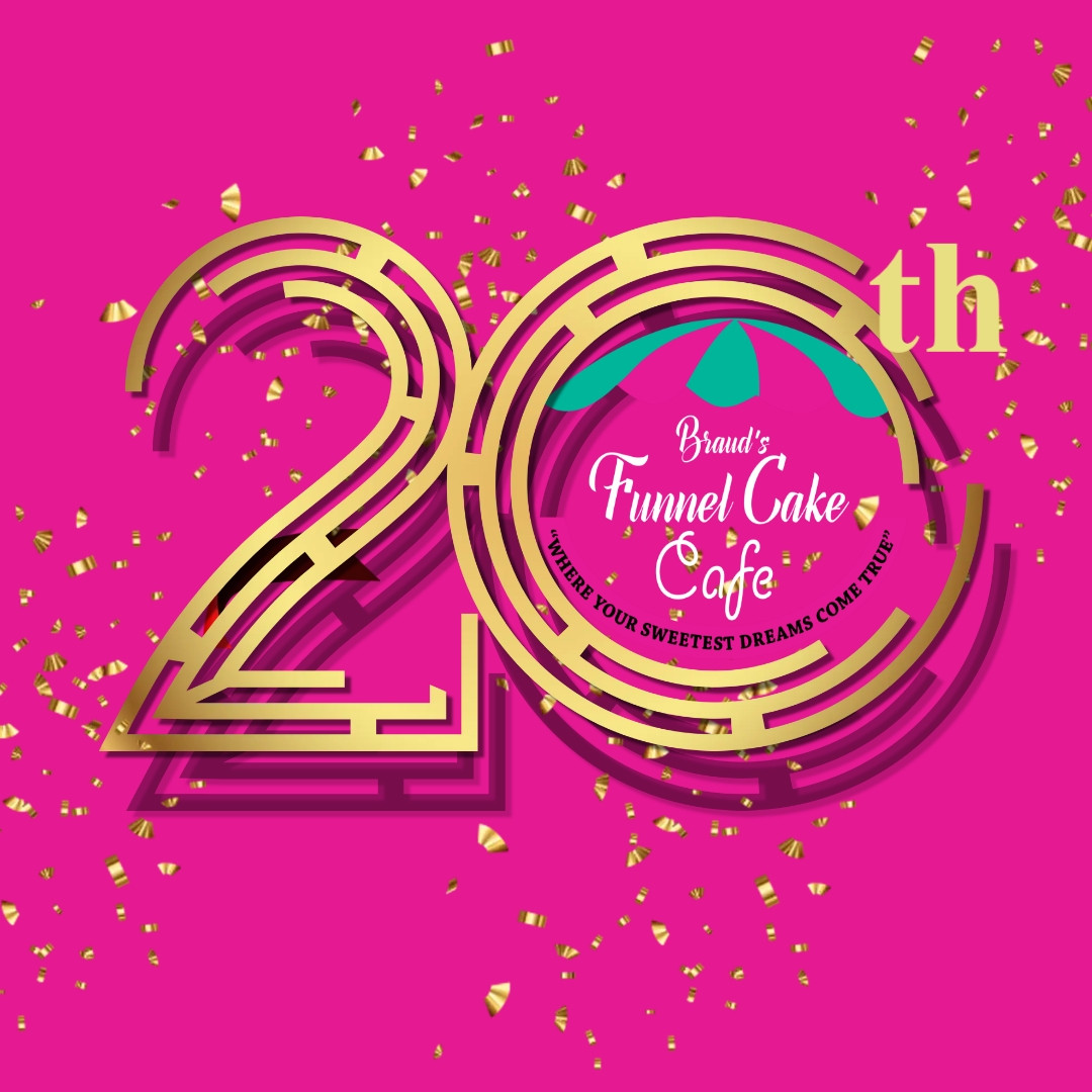 Sale fromBraud's Funnel Cake Café: 20th Anniversary!