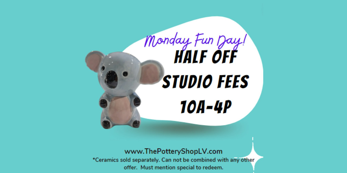 Sale fromThe Pottery Shop: Monday Fun Day