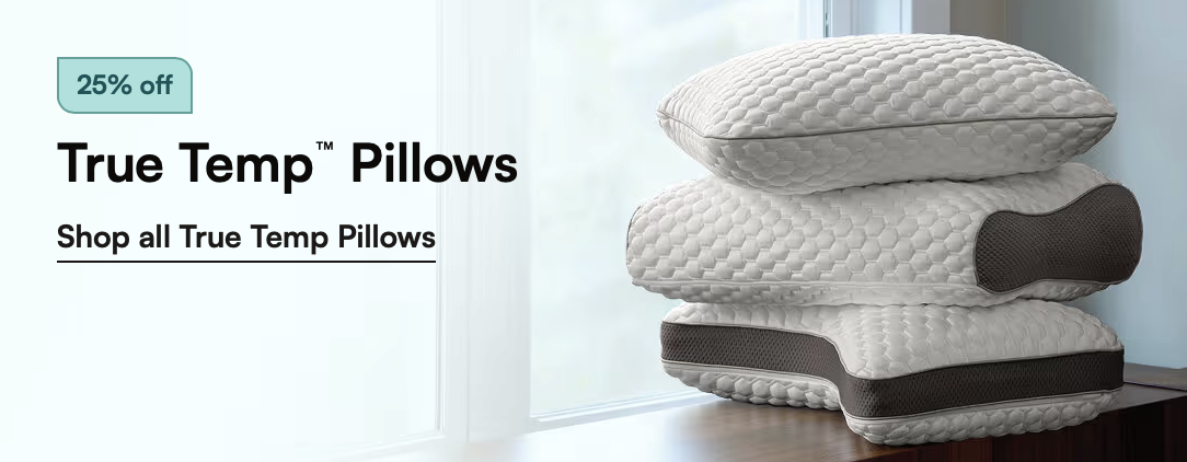 Sale fromSleep Number: Tru Temp Pillows 25% off
