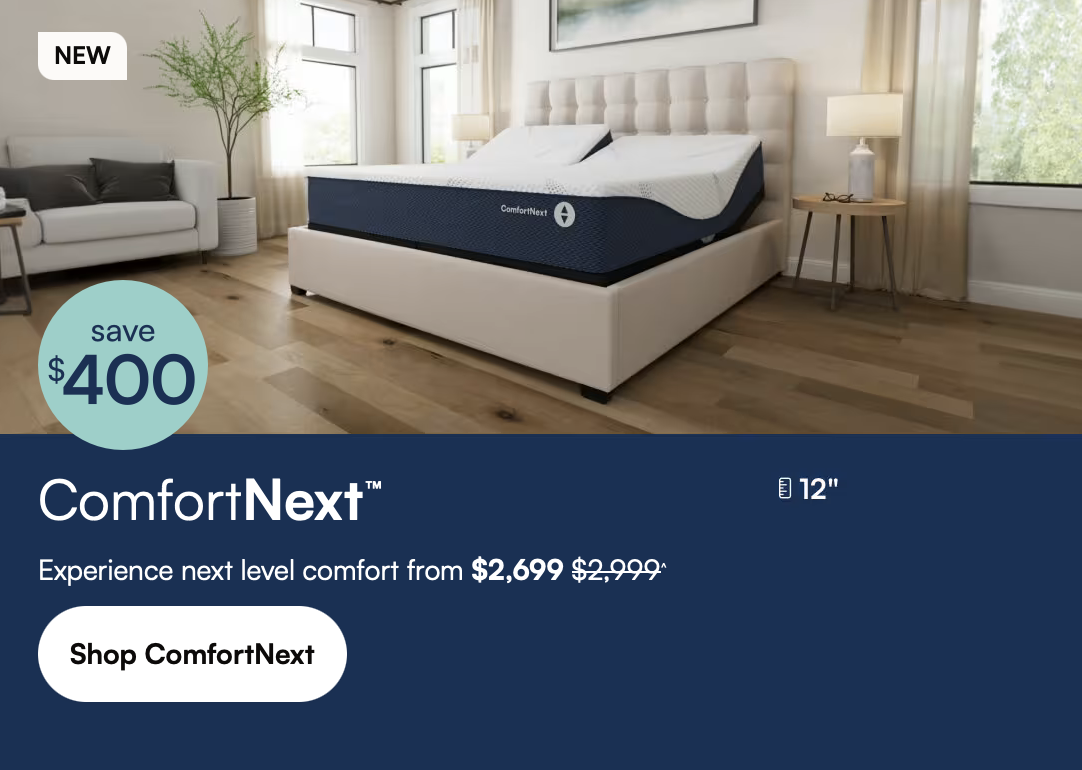 Sale fromSleep Number: ComfortNext Mattress